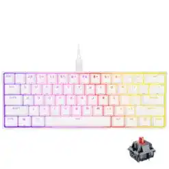 CH 9194114 NA Gallery K65 RGB MINI WHITE red