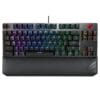 ASUS ROG Strix Scope NX TKL Deluxe Gaming Keyboard - 80%, Aura RGB, ergonomic wrist rest