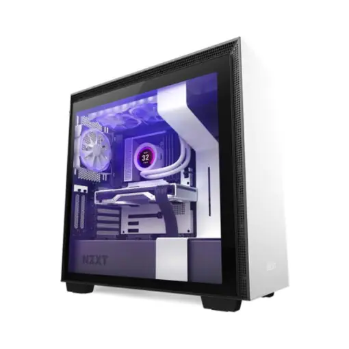 NZXT Kraken Z63 RGB White Liquid Cooler - 280mm Radiator With LCD Display