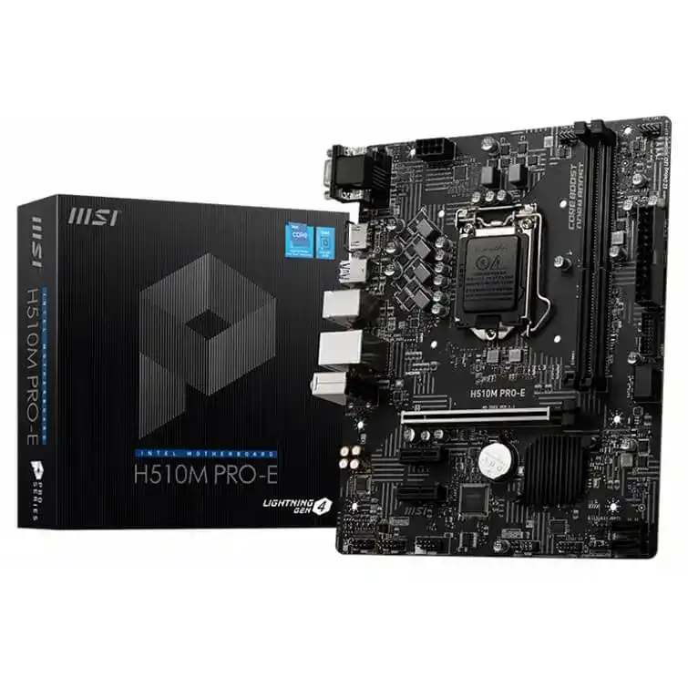 MSI Pro Series H510M PRO-E Mainboard 1 MSI Pro Series H510M PRO-E Mainboard