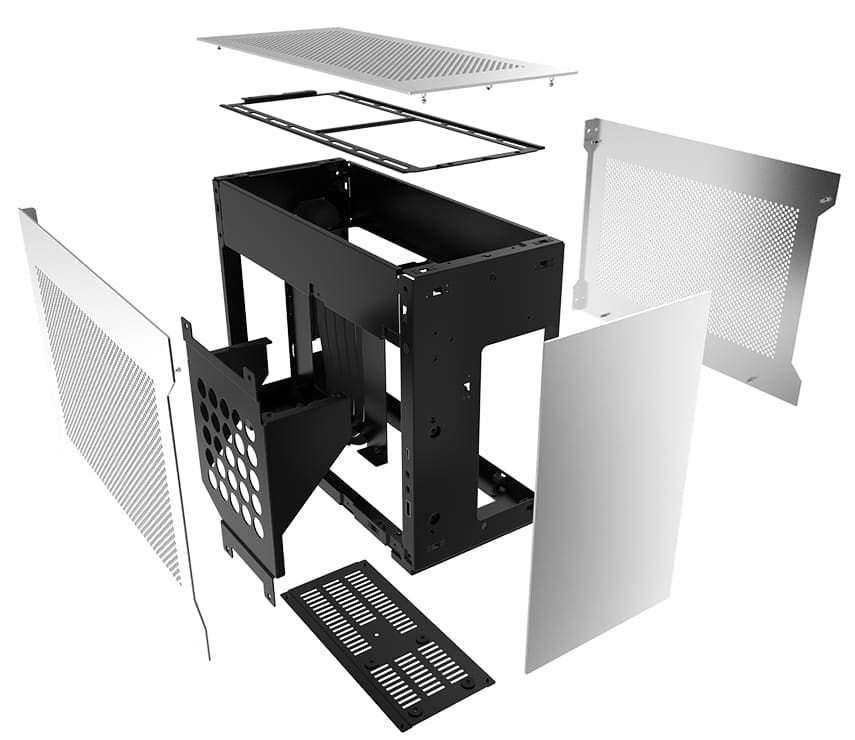 Lian Li A4-H2O X4 Black Mini iTX Case 33 a4h2o 009