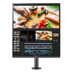 LG DualUp 28MQ780-B Black - 28 inch, SDQHD(2560 x 2880), Nano IPS, DualUp Monitor with Ergo Stand, DCI-P3 98% (Typ.) with HDR10, USB Type-C (90W PD)