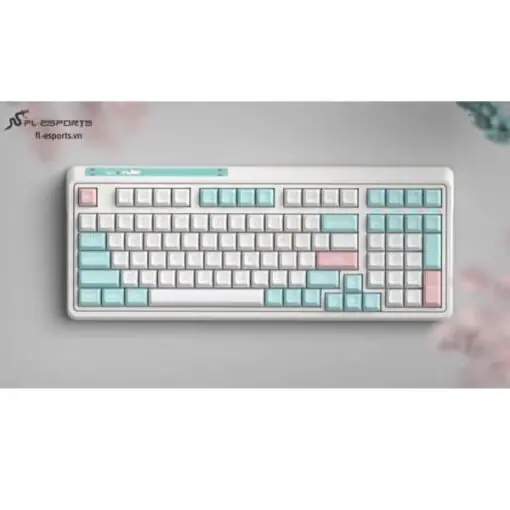 FL-Esport CMK98 SAM Marshmallow Wireless Keyboard - 3 mode USB, 2.4, Bluetooth