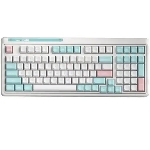 FL-Esport CMK98 SAM Marshmallow Wireless Keyboard - 3 mode USB, 2.4, Bluetooth