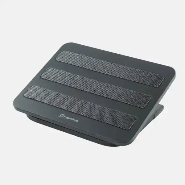 HyperWork HPW-FR01 Footrest - Black Gray 1 HyperWork HPW-FR01 Footrest - Black Gray