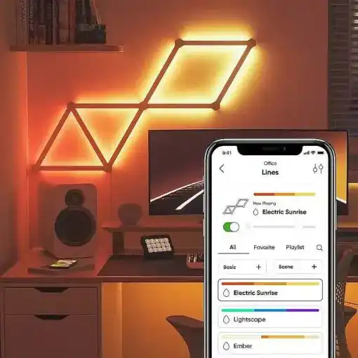 Nanoleaf Lines Starter Kit - 9 pack