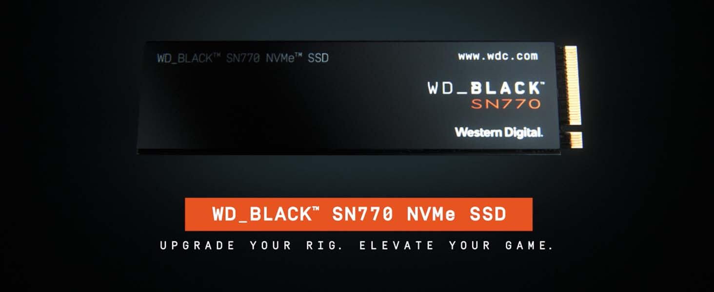 Western Digital WD BLACK SN770 SSD page 4