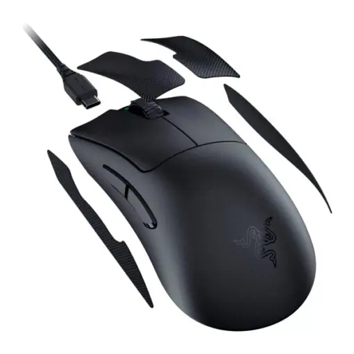 Razer DeathAdder V3 Pro Wireless Gaming Mouse + HyperPolling Wireless Dongle - World Packaging