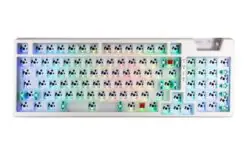 Kit FUHLEN H95S RGB Custom Build Keyboard - 3 mode, Gasket mount, Hot swap, mạch xuôi