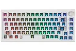Kit FUHLEN H75S RGB Custom Build Keyboard - 3 mode, Gasket mount, Hot swap, mạch xuôi