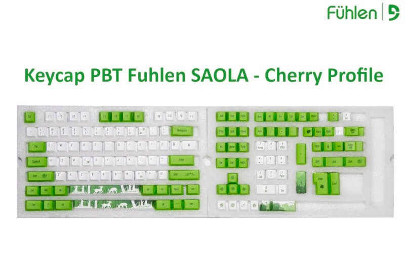 Keycap Fuhlen H95S Saola Cherry Profile TTD 2