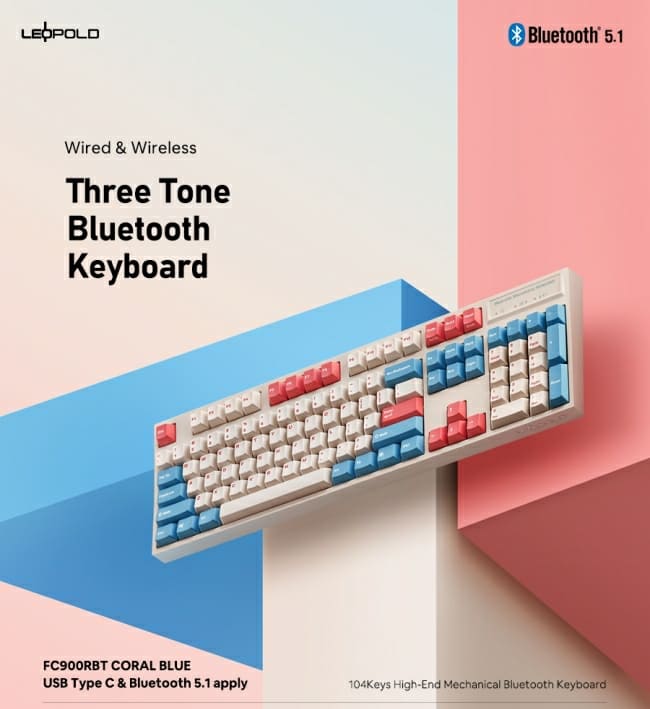 Leopold FC900RBT PD Coral Blue TTD page 1 1