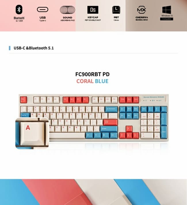 Leopold FC900RBT PD Coral Blue TTD page 2 1