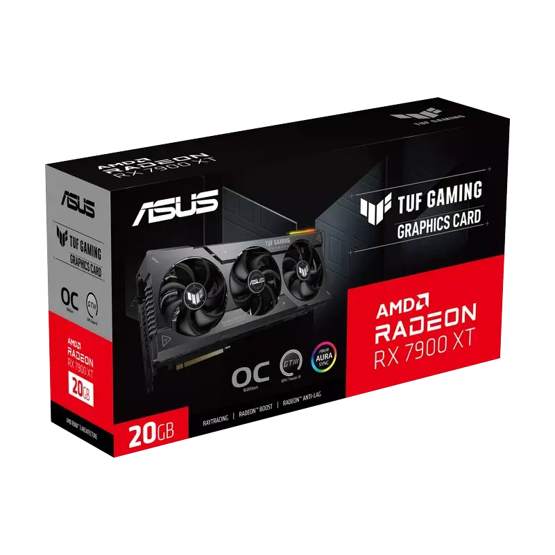 ASUS TUF Gaming Radeon RX 7900 XT OC Edition 20GB GDDR6 TTD 2