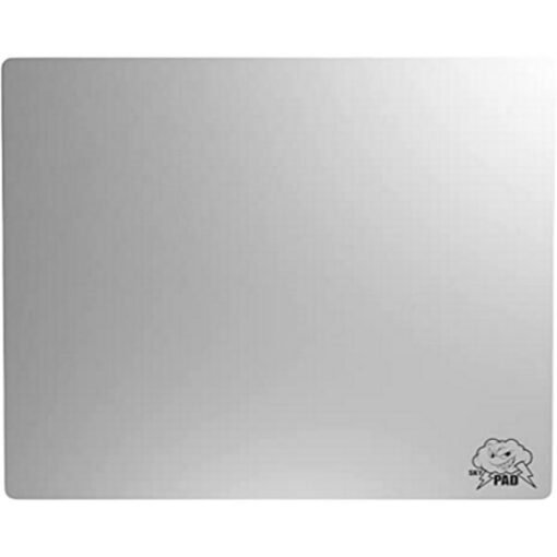 SkyPAD Glas 3.0 XL Gaming Mouse Pad with Cloud Logo White 40x50 1