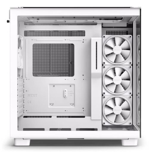 NZXT H9 Elite All White Case - Matte White