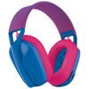 Logitech G435 LIGHTSPEED Wireless Gaming Headset - Blue Raspberry