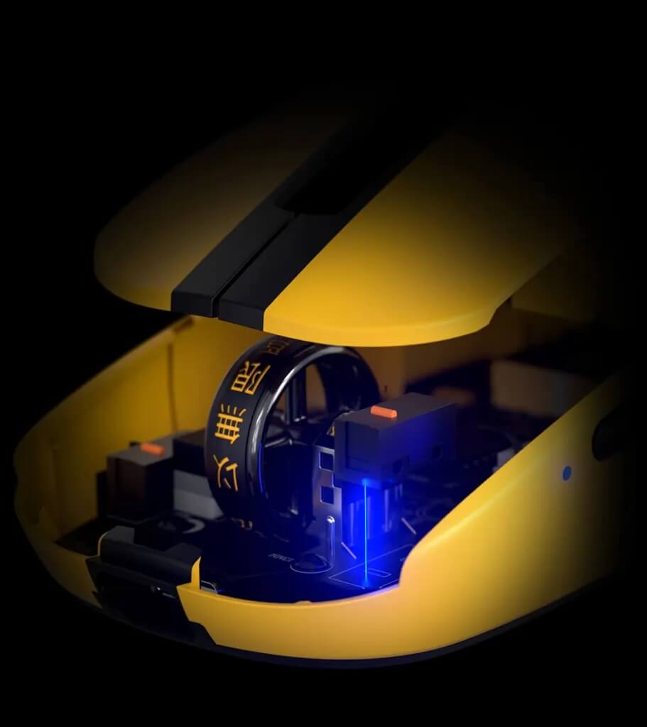 Pulsar X2 Bruce Lee Edition Gaming Mouse with optical switches c0640c5e 4280 488a 990d 636f9131fecd