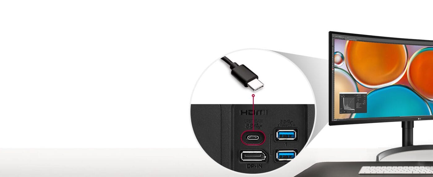 LG 35WN75CN-B Ultrawide Monitor - 35 inch QHD (3440x1440) 21:9, sRGB 99% Color Gamut, HDR10, USB-Type C, AMD FreeSync 100Hz, 5W speaker 18 798f1efc f909 443a 87e7 1cdf401e4f9f. CR001464600 PT0 SX1464 V1