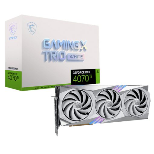GeForce RTX 4070 Ti GAMING X TRIO WHITE 12G TTD 5