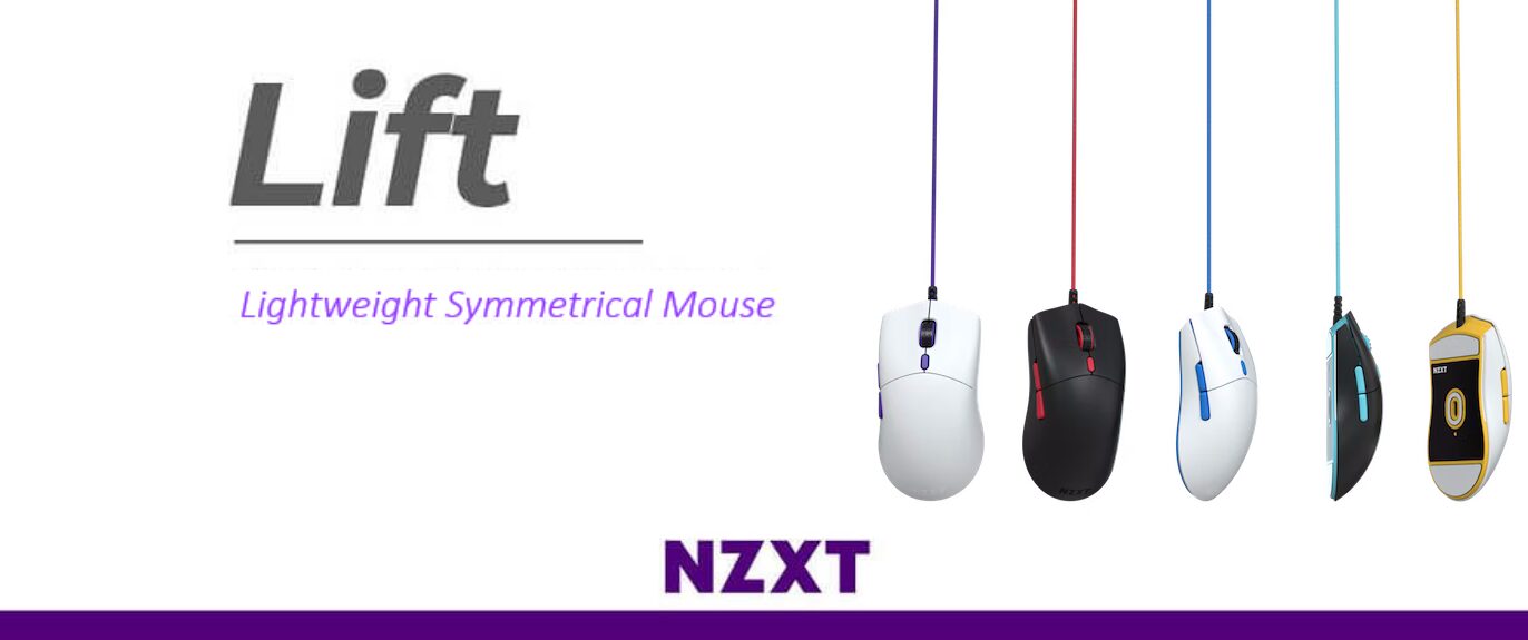 NZXT Lift Black Lightweight Gaming Mouse 31 NZXT LIFT Page 5 1