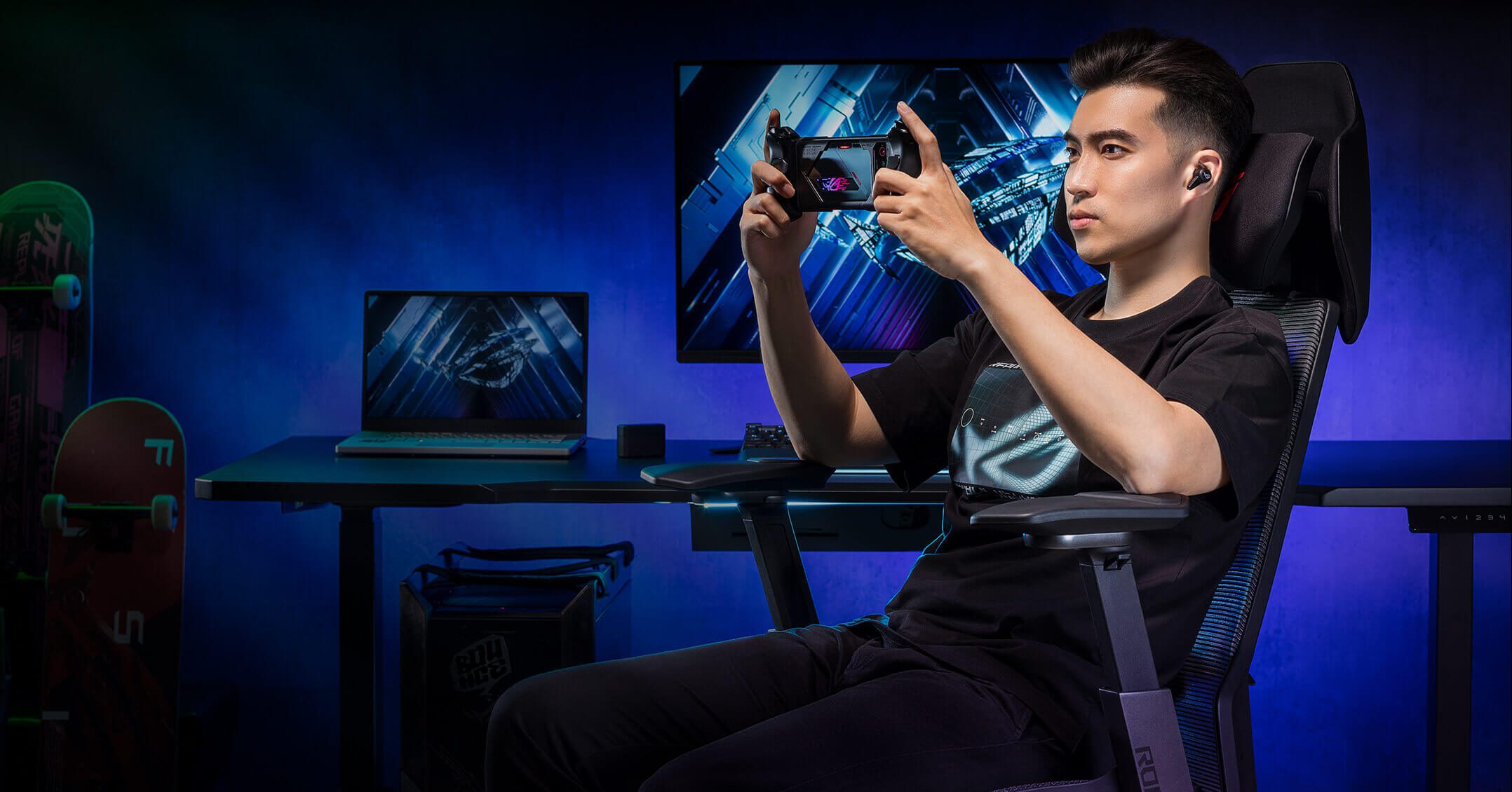 ASUS ROG Destrier Ergo SL400 Gaming Chair 25 bg mobile