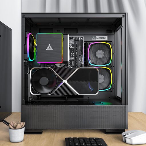 pc case montech sky two black 12