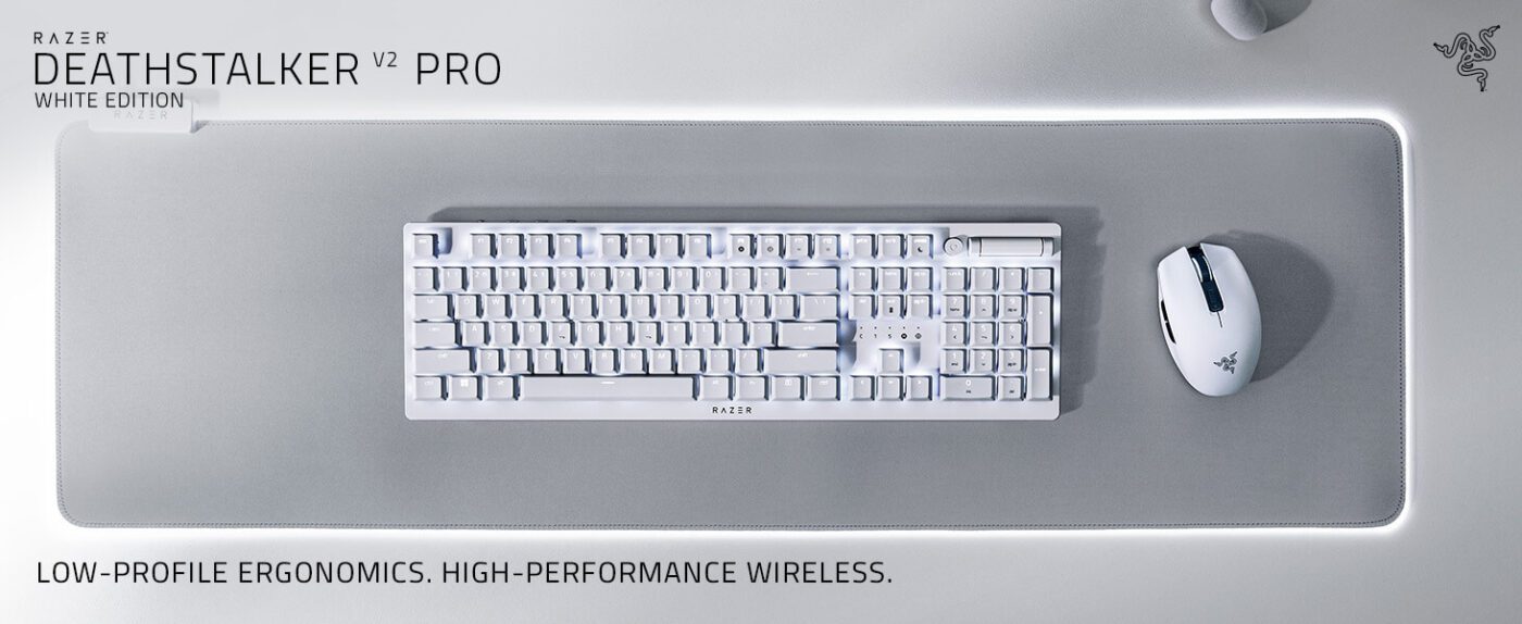 Razer DeathStalker V2 Pro White Gaming Mechanical Keyboard 10 34df73f7 f627 48d7 998f 447037f28c94. CR001464600 PT0 SX1464 V1