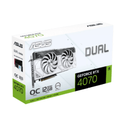 ASUS DUAL 4070 OC 12GB WHITE DUAL RTX4070 O12G WHITE TTD 2