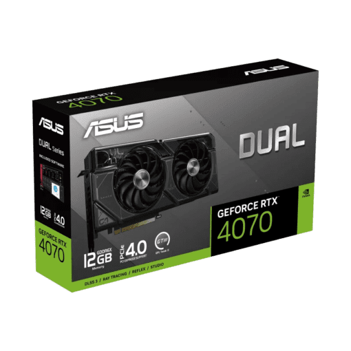 ASUS Dual GeForce RTX™ 4070 12GB GDDR6X TTD 2