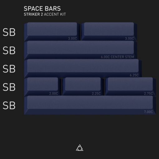 GMK STRIKER 2 Spacebars
