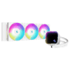 Deepcool LS720 SE WH AIO Liquid CPU Cooler - White, 360mm Radiator, ARGB Chain Fans 2250RPM, 4th Gen water pump, AM5-LGA1700 compatible