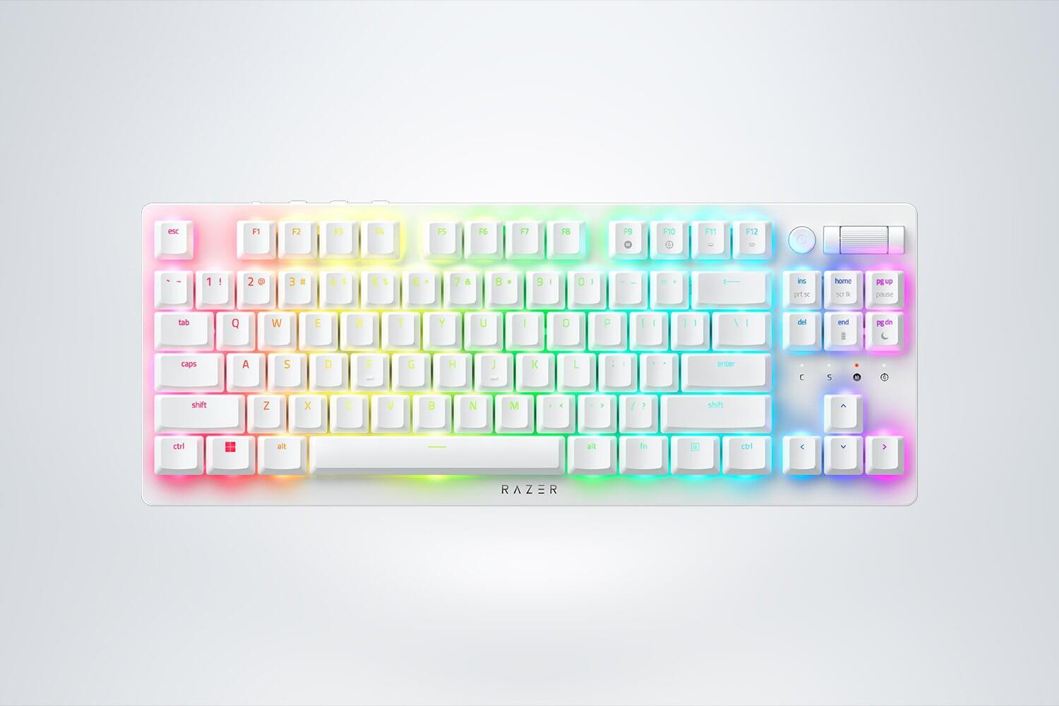 Razer DeathStalker V2 Pro White TKL Wireless Low Profile Optical SPEC 2