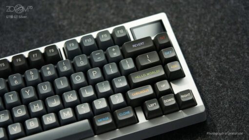 Zoom75 Essential Edition Custom Keyboard - Case GT Silver - Backplate PVD Silver