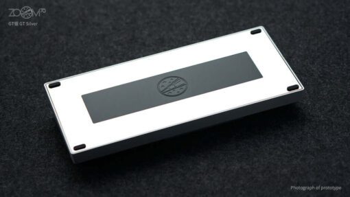 Zoom75 Essential Edition Custom Keyboard - Case GT Silver - Backplate PVD Silver