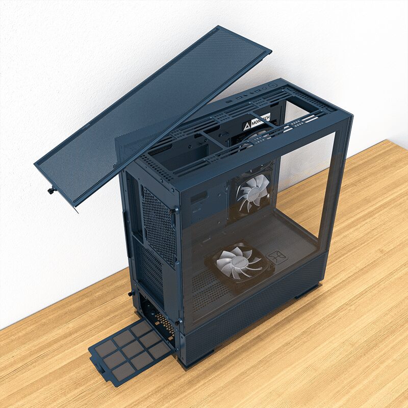 Montech SKY TWO Blue Gaming Case 46 product d 202211221111262