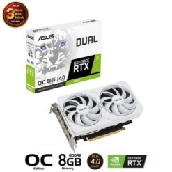 ASUS Dual GeForce RTX™ 3060 White OC Edition 8GB GDDR6 TTD Product 1