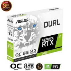 ASUS Dual GeForce RTX™ 3060 White OC Edition 8GB GDDR6 TTD Product 12