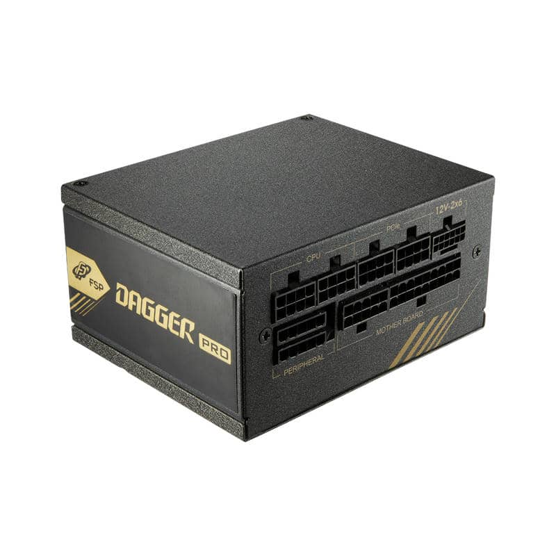 FSP DAGGER PRO(ATX3.1 PCIe5.1) 850W Gen 5 SFX Gold PSU - 850W, 80 Plus Gold 3 FSP DAGGER PRO(ATX3.1 PCIe5.1) 850W Gen 5 SFX Gold PSU - 850W, 80 Plus Gold