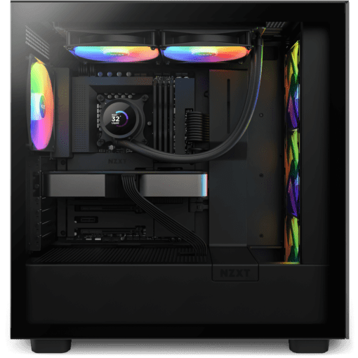 KRAKEN 280 RGB Black TTD Product 5