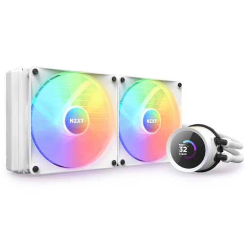 KRAKEN 280 RGB White TTD Product 1