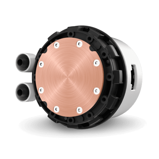 NZXT Kraken 360 RGB White AIO Liquid CPU Cooler - LCD Display, 360mm radiator, 3x F120 RGB Core Fan