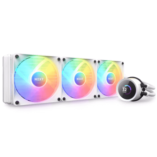KRAKEN 360 RGB White TTD Product 5