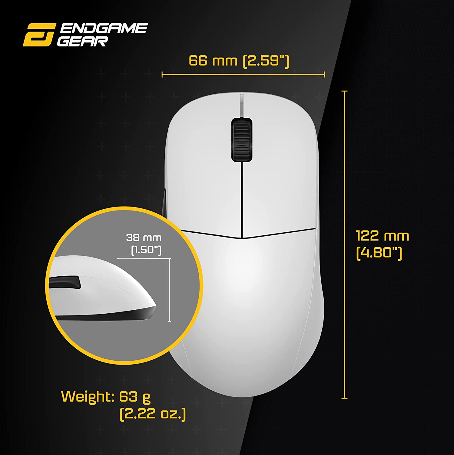 XM2we Wireless Gaming Mouse White Page Mobile TTD 3