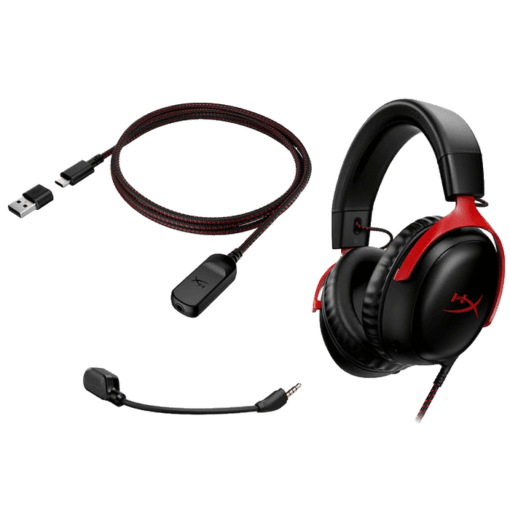 Cloud III Gaming Headset Red TTD Product 6