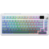 FL-Esport CMK75 RGB 3 Mode Wireless Keyboard - Ultramarine Gradient Blue OEM - 75%, , Gasket mount, Hotswap