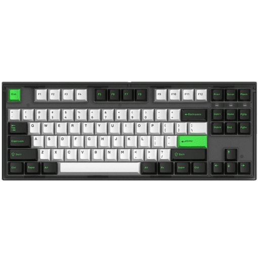 FL·ESPORTS GP87CP Wired Ink Bamboo White Green 1