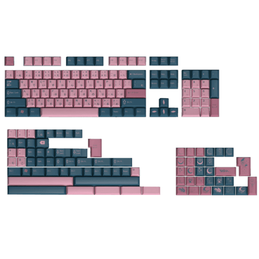 Flower and Moon Keycaps set TTD Product 1