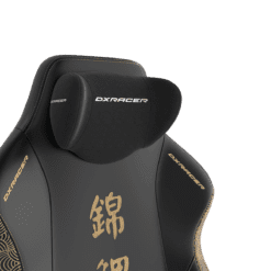 DXRacer Craft Pro Koi Fish Black (GC/LCF23LTA/KOI) Special Edition Gaming Chair - 4D Armrest, 135-Degree Recline, Cooling Gel Foam Pillow, Pull-Out Footrest 24 GC LCF23LTA KOI.5921 1800x1800