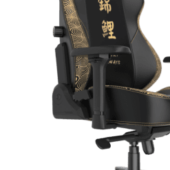 DXRacer Craft Pro Koi Fish Black (GC/LCF23LTA/KOI) Special Edition Gaming Chair - 4D Armrest, 135-Degree Recline, Cooling Gel Foam Pillow, Pull-Out Footrest 28 GC LCF23LTA KOI.5925 1800x1800